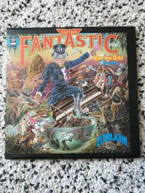 Elton John - Captain Fantastic And The Brown Dirt Cowboy Original 12" Vinyl LP