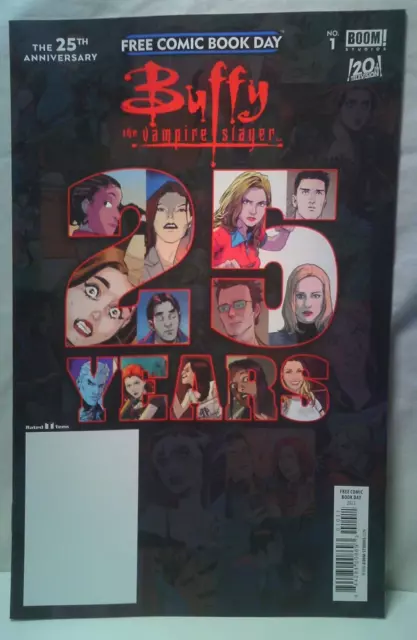 Buffy the Vampire Slayer FCBD Free Comic Book Day 1 Boom! Studios Comic 9.0