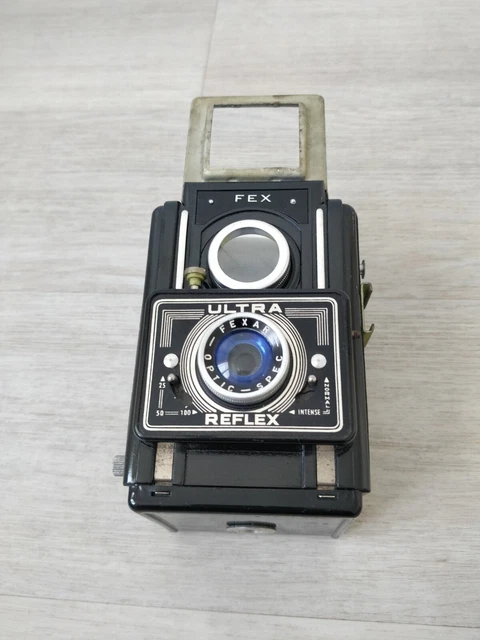 Appareil Photo Ancien ULTRA FEX - Collection - Avec Étui Cuir
