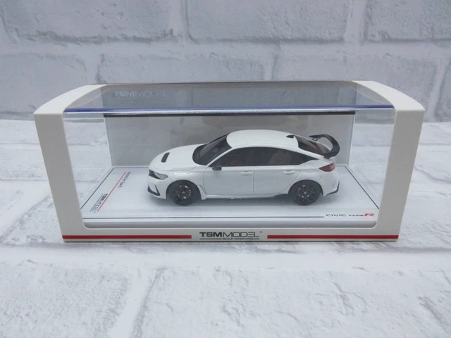 1/43  Tsm Model Honda Civic Type R Championship Rhd 2023 White 503089