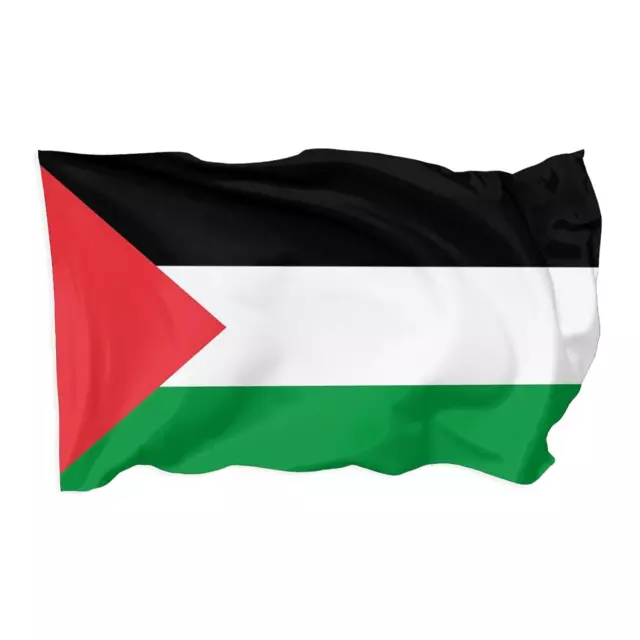 Large Palestine Flag - Big 3X5 Ft Palestinian National Flags with Brass Grommets