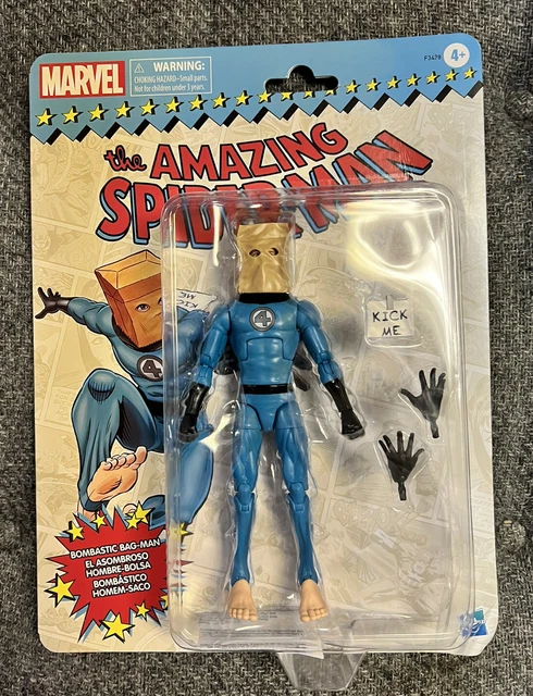 Marvel Legends Retro The Amazing Spider-Man Bombastic Bag Man