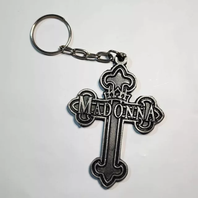 MADONNA Celebration Tour cross Metal Key Chain Mexico MDNA Like A Prayer