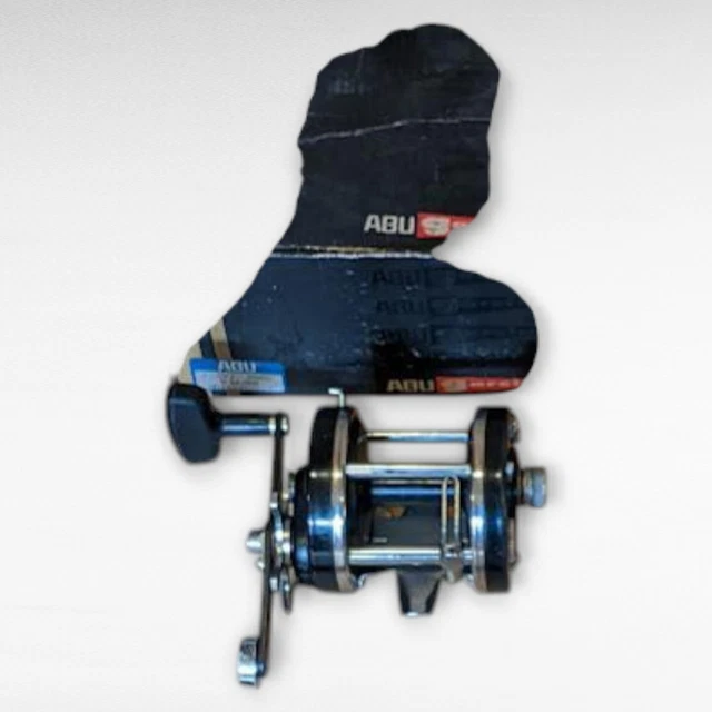 ABU GARCIA AMBASSADEUR 9000 Fishing Reel - 2-Speed, Stainless 