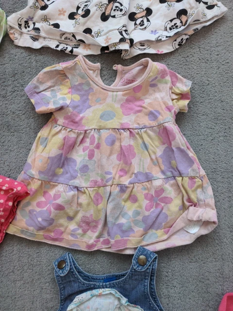 Massive bundle baby girls 6-9 months clothes dress shorts spring/summer holiday 8