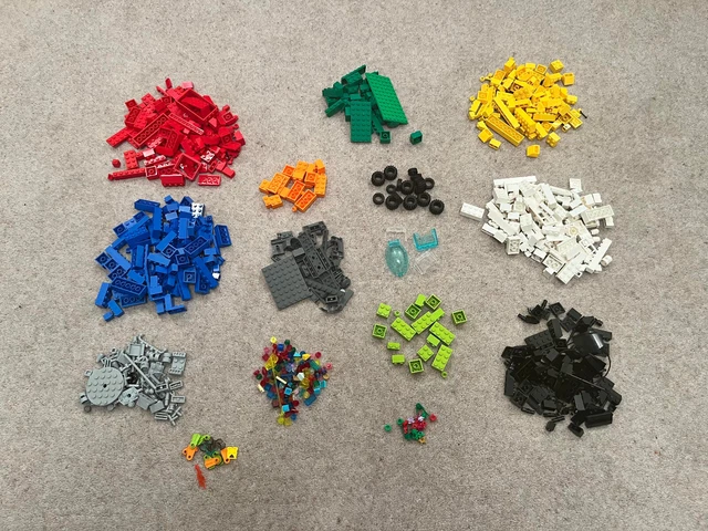 LEGO BRICKS PIECES Parts Bundle Job Lot 900 Grams Approx
