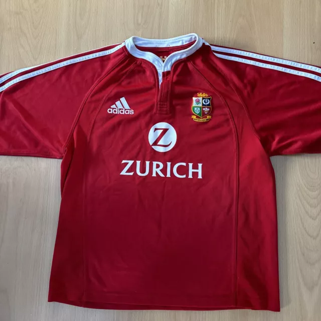 British & Irish Lions Adidas Rugby Shirt 2005 Tour Nz Exc. Cond.