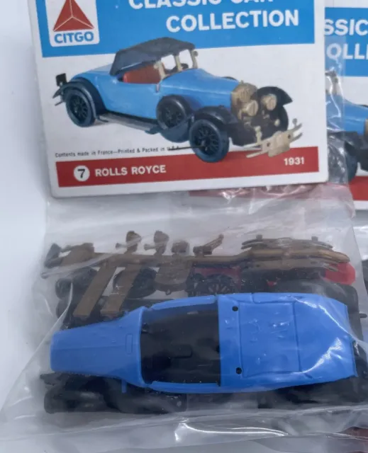 Citgo Classic Car Collection #7 - Rolls Royce 1931 kit - Sealed Package (3 Cars) 2