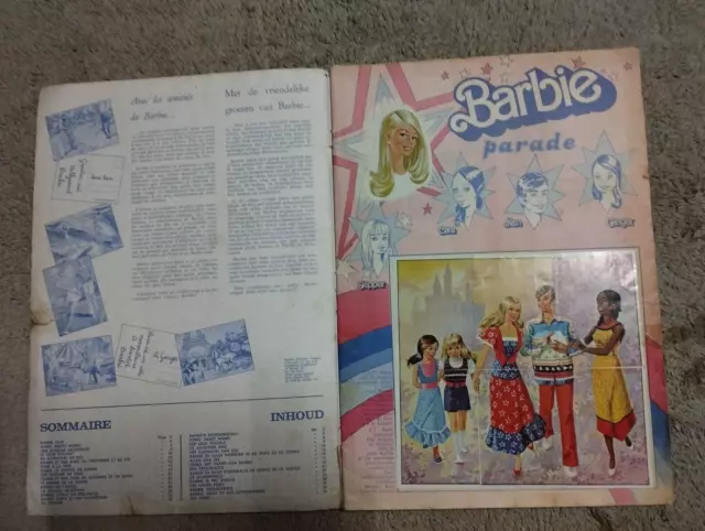 Album Panini Barbie Parade Complet 1978 2