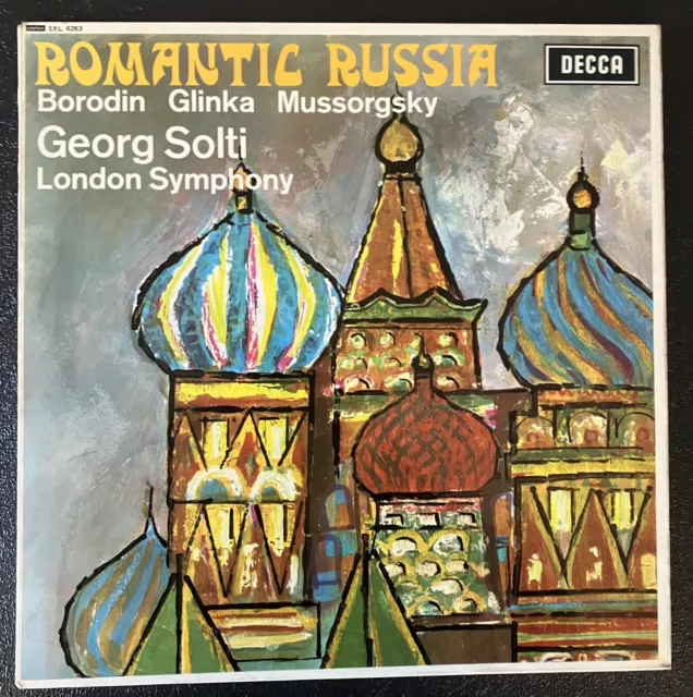 SXL 6263 Romantic Russia-Solti-Borodin, Glinka, Mussorgsky -Decca NB