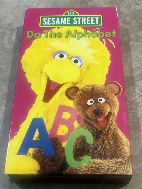 SESAME STREET Do The Alphabet VHS 1996 TESTED 5 11 sesame-street-do-the-alphabet-vhs-1996-tested-5-11
