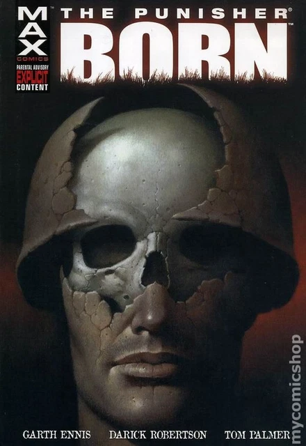 Punisher Born TPB 1st Edition #1-1ST VF 2004 Stock Image