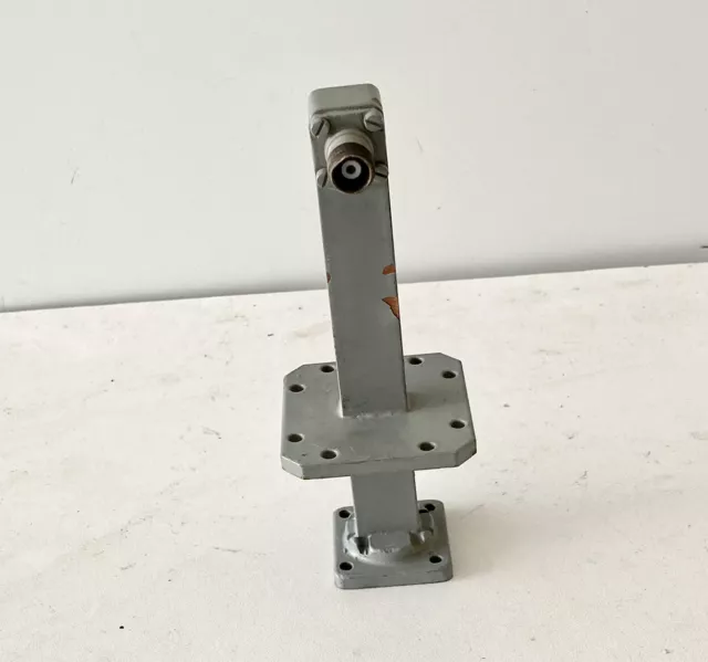 WR62 to bnc Waveguide Adapter, 12.40 - 18 GHz