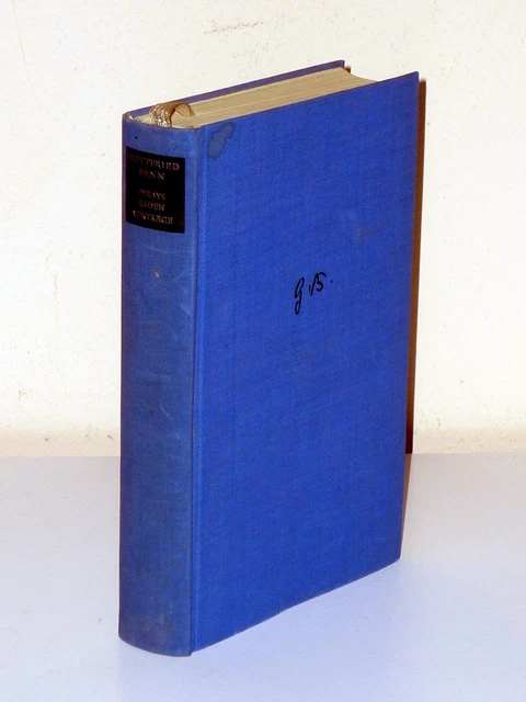 Gottfried Benn: Essays, Reden, Vorträge (1959)