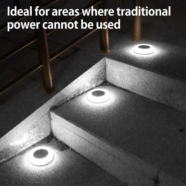 Paths LED Solar Buried Lamp Garden Garden Floor Light Lawn Lamps  Floor Decor