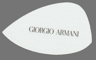 advertising card Emporio de Giorgio Armani ARMANI Carte  publicitaire 