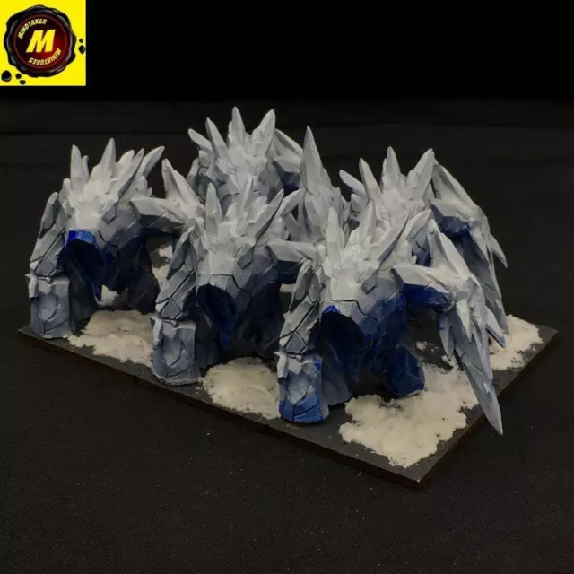 Northern Alliance Ice Elementals (x5)  - #113421 - Kings of War