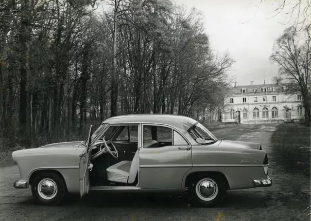 France Automobile Car Simca Ariane Old Photo 1957