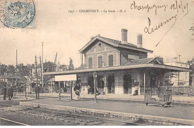 94.AM19265.Champigny sur Marne.1941.La gare