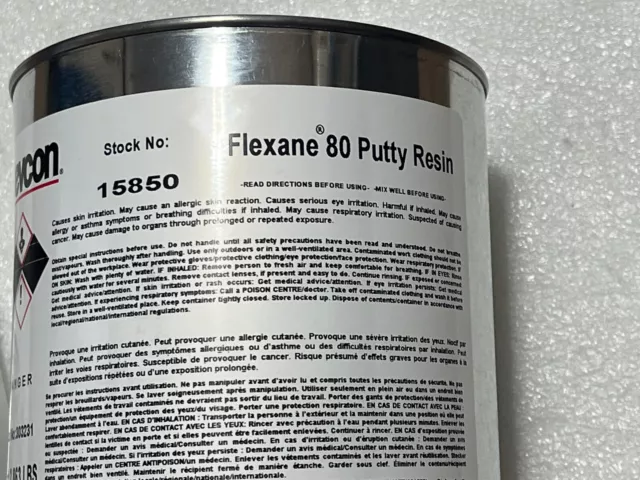 Devcon 15850 Flexane 80 Putty 2.863 lbs Can with Curing Agent 6920 1.137 lb 3