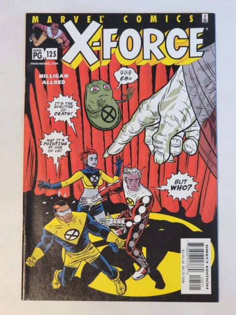 X-Force #125 1St Appearance Of Dead Girl Marvel Comics 2002 Cr2
