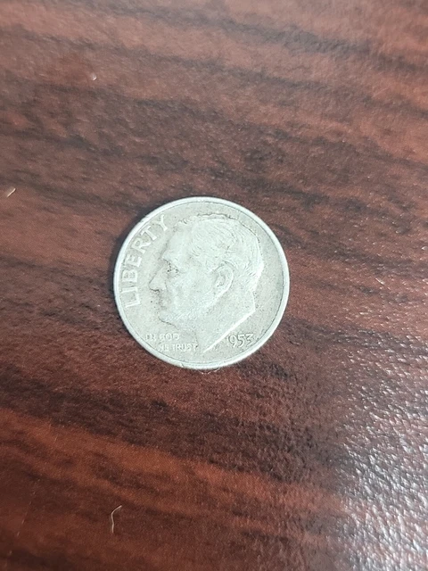 1953 D Roosevelt Silver Dime