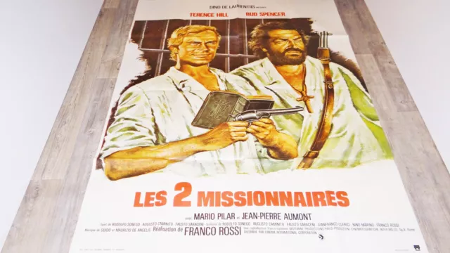 terence hill bud spencer  LES DEUX MISSIONNAIRES  ! affiche cinema