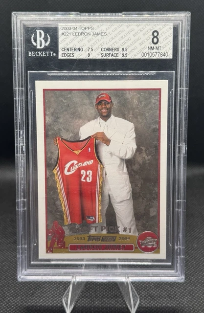 2003 TOPPS #221 Lebron James Rc Exmt/Nm *360331 $6.84