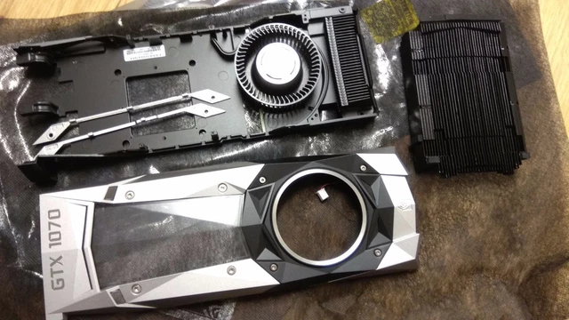 GTX 1070 FOUNDERS Edition Cooler, Fan Heatsink Only- For Spares