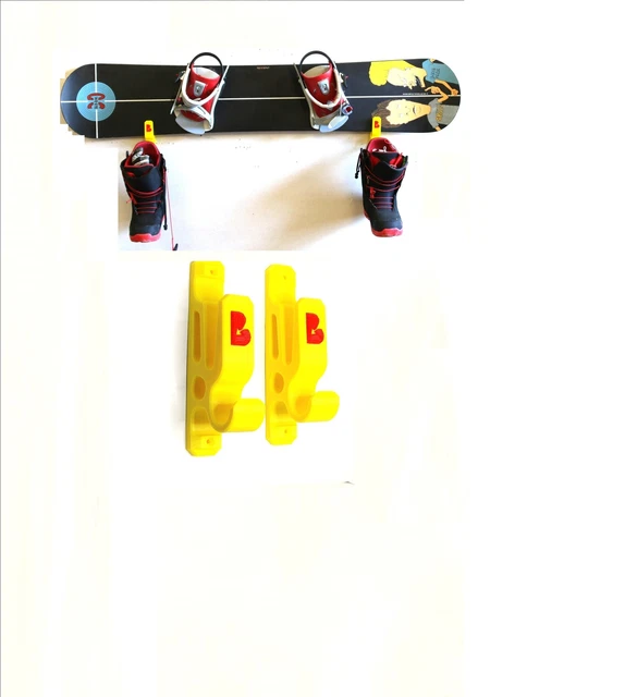 SNOWBOARD WANDHALTERUNG AUFBEWAHRUNG RACK DISPLAY für FLOW GNU HEAD LIB TECH