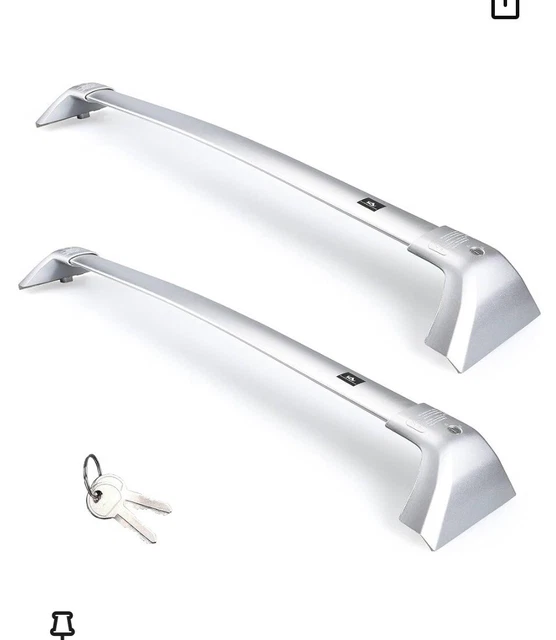 2020-2023 TOYOTA HIGHLANDER XLE XSE LTD PLATINUM R/R ROOF RACK CROSS BAR COVER E - Foto 10