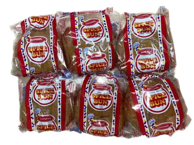 Jamaican Spice Bun - National Brand 6 Units