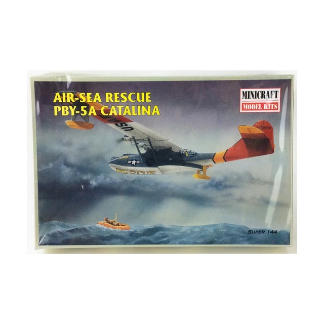 Minicraft WWII Models 1:144 Air Sea Rescue PBY-5A Catalina SW