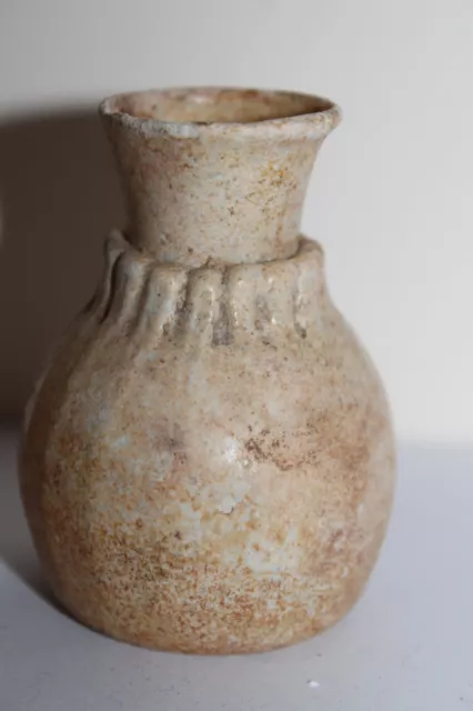 ANCIENT ROMAN  GLASS FLASK 2/3rd CENTURY AD