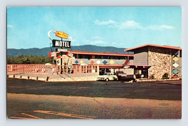 Postcard Oregon Tillamook OR Mar-Clair Motel 1962 Posted Chrome