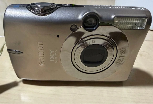 CANON IXY DIGITAL 2000 IS Silver Compact Digital Camera Tested