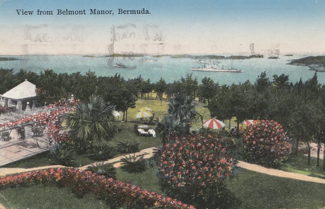 Bermuda: Hamilton Picture Post Porto Card 1936 To USA Seymour