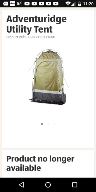 Camping cheap toilet aldi