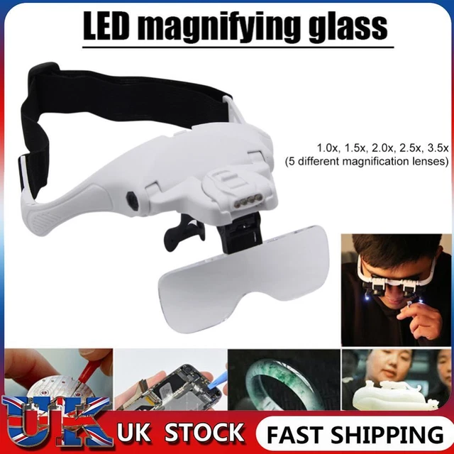 ❀ HD Multiple Magnification Eyepiece with 5 Lenses Magnifier for Clock Maintenan