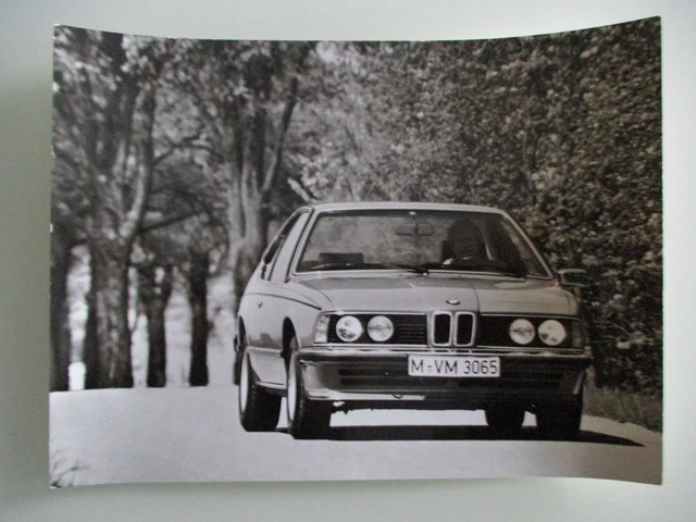 BMW 635 CSI Original Foto Werkfoto Pressefoto Photo 1978 #78112 EUR 14 ...