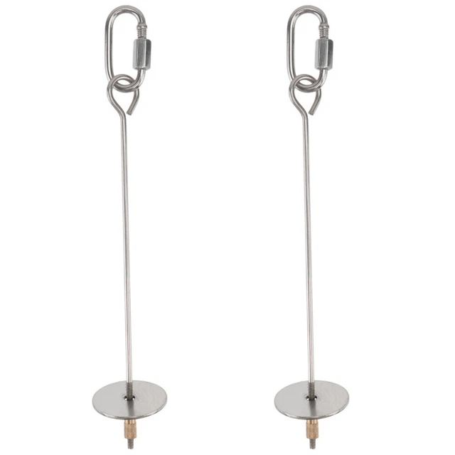 2x Hängen Papagei Spielzeug Vogel Feeder Vogel Obst Gabel Papagei Essen Halter