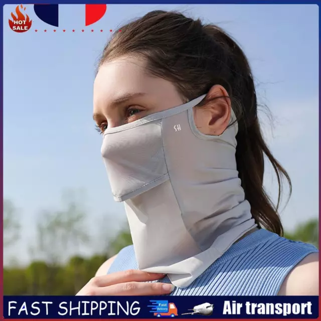 Ice Silk Face Mask Soft Sports Mask Scarf Anti Ultraviolet Thin for Outdoor Golf