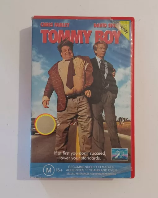 TOMMY BOY 1996 VHS Video Cassette Ex rental Chris Farley David