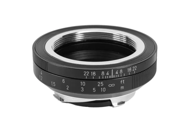 Hilton 50mm rangefinder coupled M42 to Leica M adapter ring 2