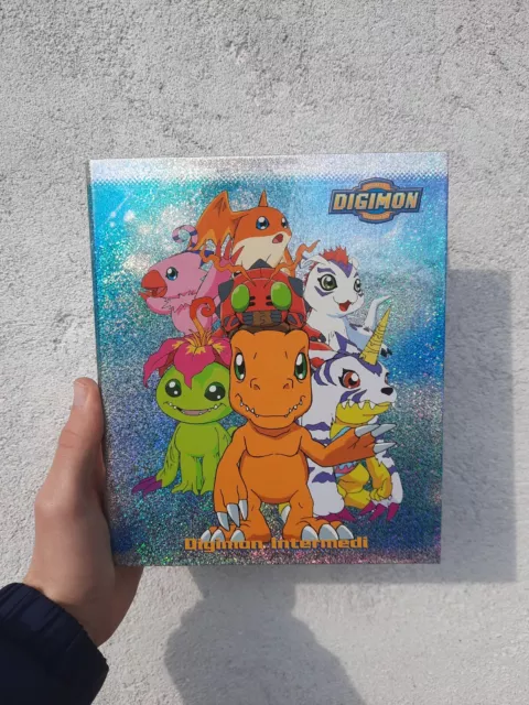 DIGIMON QUADERNO RACCOGLITORE AD ANELLI A5 VINTAGE Giochi Preziosi