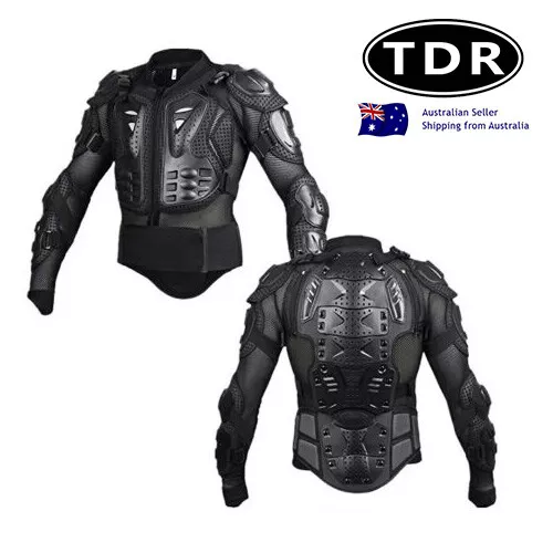 KIDS New Titan Style Junior Racing Body Armour Full Jacke MX ATV Quad Dirt Bike