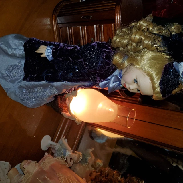 HERITAGE SIGNATURE COLLECTION Porcelain Doll "Angel Angelica" COA 2