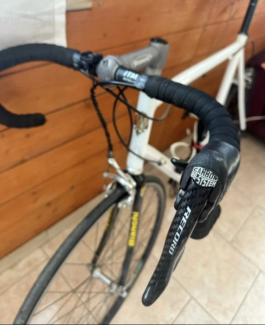 Fourche Bianchi En Carbone, 1 Pouce, Pour Vélo De Course 700C, 20cm