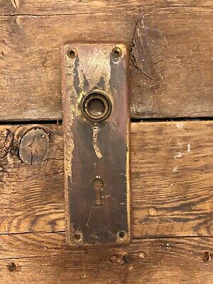 Brass/Bronze Door Plate, Backplate, Escutcheon, Antique