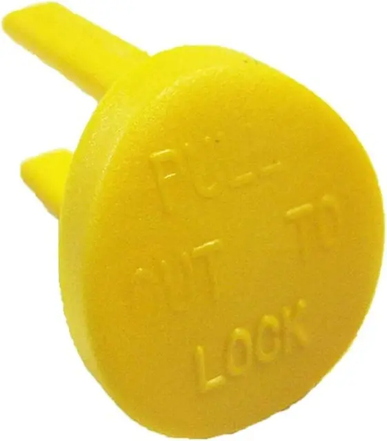 Yellow Safety Switch Key Compatible with Craftsman Radial Arm Jointer Band Drill